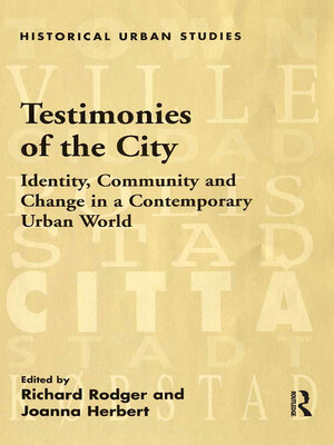 cover image of Testimonies of the City